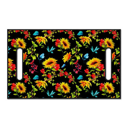 Sunflower Floral Pattern Print Golf Cart Seat Cover
