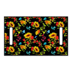 Sunflower Floral Pattern Print Golf Cart Seat Cover