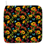 Sunflower Floral Pattern Print Hand Towel