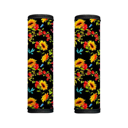 Sunflower Floral Pattern Print Handle Covers