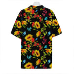 Sunflower Floral Pattern Print Hawaiian Shirt