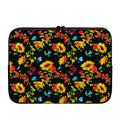 Sunflower Floral Pattern Print Laptop Sleeve