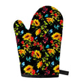 Sunflower Floral Pattern Print Single Oven Mitt