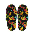 Sunflower Floral Pattern Print Slippers