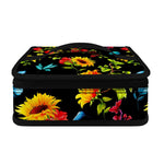 Sunflower Floral Pattern Print Small Lunch Bag