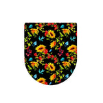 Sunflower Floral Pattern Print Toilet Lid Cover