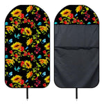 Sunflower Floral Pattern Print Waterproof Car Seat Cover