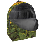 Sunflower Landscape Print Backpack