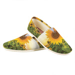 Sunflower Landscape Print Casual Shoes