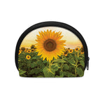 Sunflower Landscape Print Coin Purse