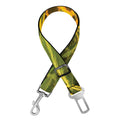 Sunflower Landscape Print Dog Seat Belt