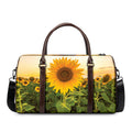 Sunflower Landscape Print Duffel Bag