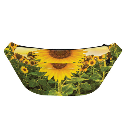 Sunflower Landscape Print Fanny Pack