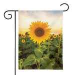 Sunflower Landscape Print House Flag