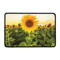 Sunflower Landscape Print Kitchen Mat