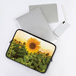Sunflower Landscape Print Laptop Sleeve