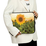 Sunflower Landscape Print Laptop Sleeve