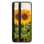 Sunflower Landscape Print Refrigerator Handle Covers