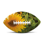 Sunflower Landscape Print Rugby Ball