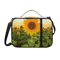 Sunflower Landscape Print Shoulder Strap Bible Bag