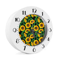 Sunflower Pattern Print Alarm Clock