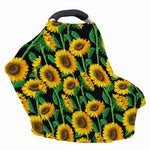 Sunflower Pattern Print Baby Seat Cover