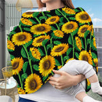 Sunflower Pattern Print Baby Seat Cover