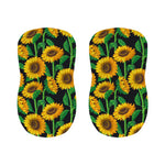 Sunflower Pattern Print Bar Stool Covers