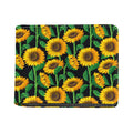 Sunflower Pattern Print Bifold Wallet