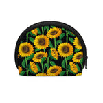 Sunflower Pattern Print Coin Purse