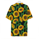 Sunflower Pattern Print Hawaiian Shirt