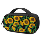 Sunflower Pattern Print Insulin Cooler Travel Case