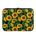 Sunflower Pattern Print Laptop Sleeve