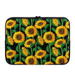 Sunflower Pattern Print Laptop Sleeve