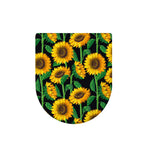 Sunflower Pattern Print Toilet Lid Cover