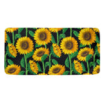 Sunflower Pattern Print Towel