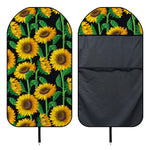 Sunflower Pattern Print Waterproof Car Seat Cover