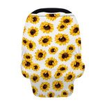 Sunflower Polka Dot Pattern Print Baby Seat Cover