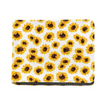 Sunflower Polka Dot Pattern Print Bifold Wallet