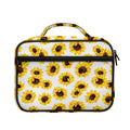 Sunflower Polka Dot Pattern Print Briefcase Bible Bag