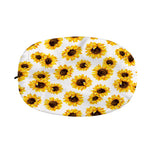 Sunflower Polka Dot Pattern Print Car Side Mirror Covers