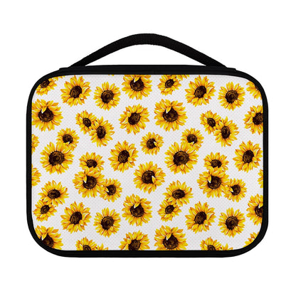 Sunflower Polka Dot Pattern Print Classic Bible Case