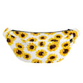 Sunflower Polka Dot Pattern Print Fanny Pack