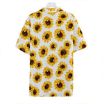 Sunflower Polka Dot Pattern Print Hawaiian Shirt