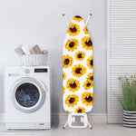 Sunflower Polka Dot Pattern Print Ironing Board Cover