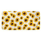 Sunflower Polka Dot Pattern Print Towel