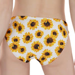 Sunflower Polka Dot Pattern Print Women's Panties