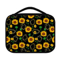 Sunflower Polygonal Pattern Print Classic Bible Case