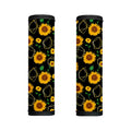Sunflower Polygonal Pattern Print Handle Covers