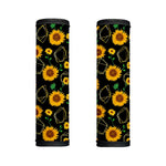 Sunflower Polygonal Pattern Print Handle Covers